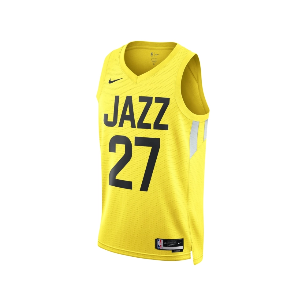 Unisex Utah Jazz Rudy Gobert Gold Swingman Jersey - Icon Edition,Utah Jazz,NBA,JERSEY with free shipping