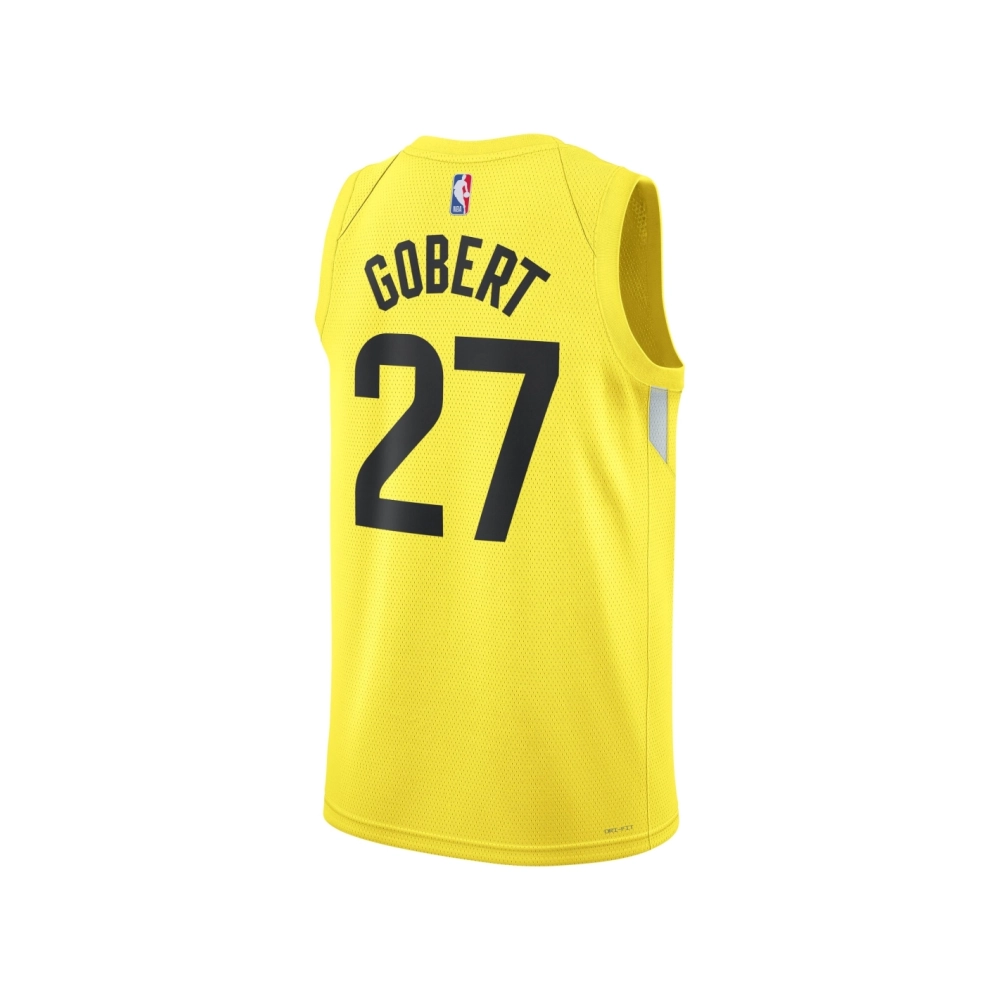 Unisex Utah Jazz Rudy Gobert Gold Swingman Jersey - Icon Edition,Utah Jazz,NBA,JERSEY with free shipping
