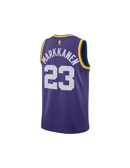 Unisex Utah Jazz Lauri Markkanen Purple 2023 24 Swingman Replica Jersey - Classic Edition,Utah Jazz,NBA,JERSEY with free shippin