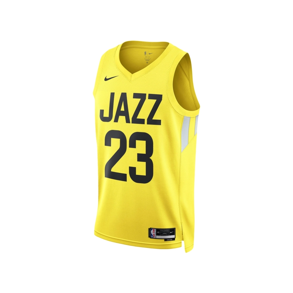 Unisex Utah Jazz Lauri Markkanen Gold Swingman Jersey - Icon Edition,Utah Jazz,NBA,JERSEY with free shipping