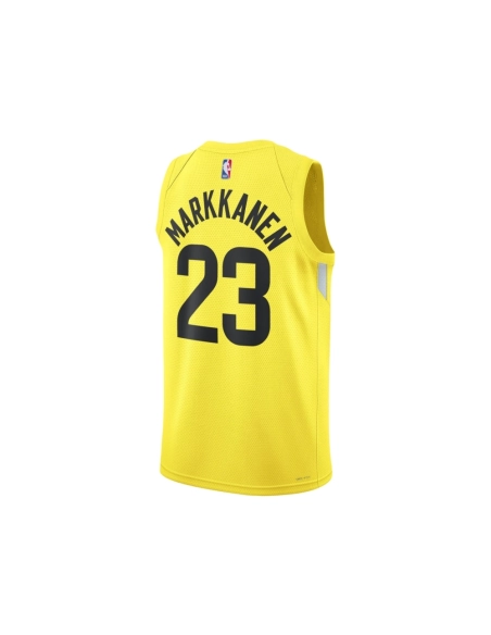 Unisex Utah Jazz Lauri Markkanen Gold Swingman Jersey - Icon Edition,Utah Jazz,NBA,JERSEY with free shipping