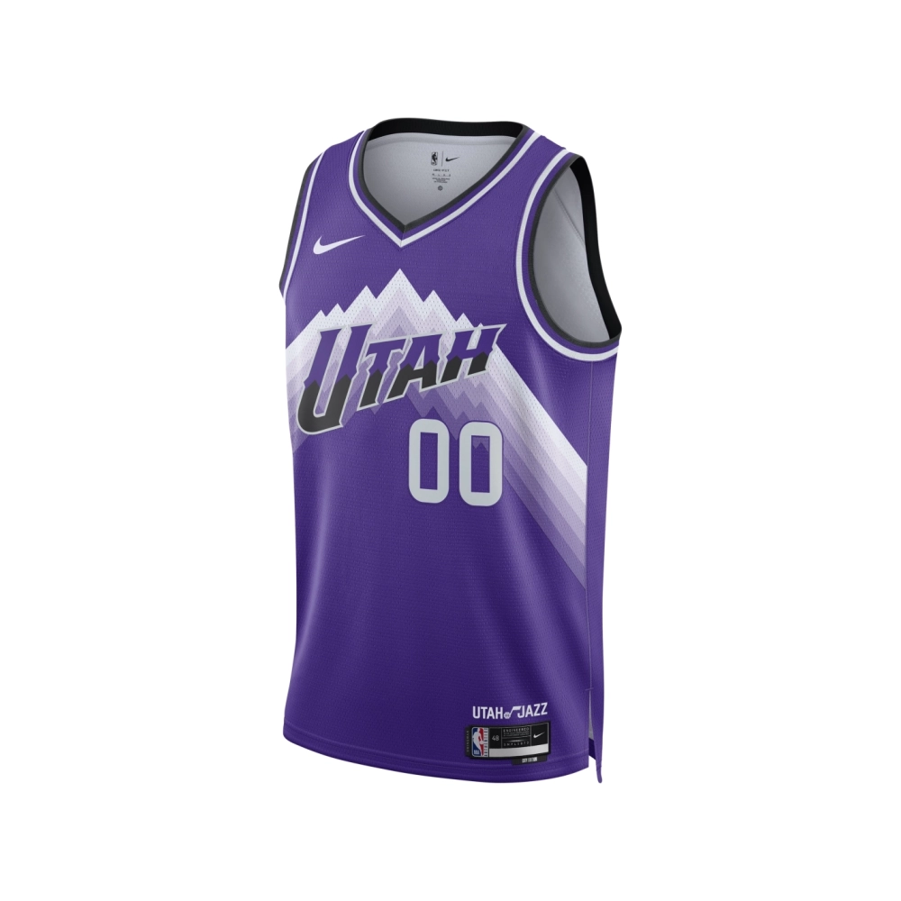 Unisex Utah Jazz Jordan Clarkson Purple 2023 24 Swingman Jersey - City Edition,Utah Jazz,NBA,JERSEY with free shipping
