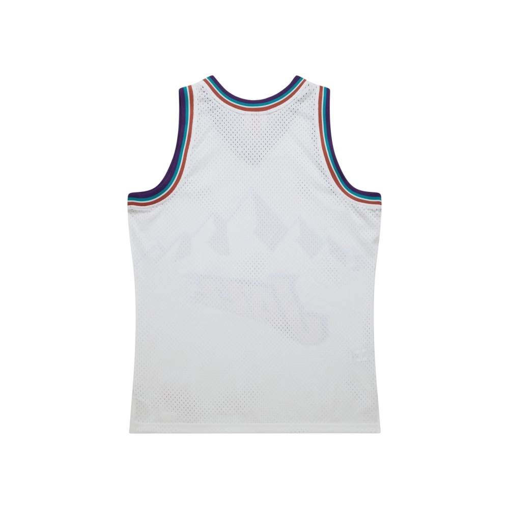Mens Utah Jazz White 1996-97 Hardwood Classics Swingman Jersey,Utah Jazz,NBA,JERSEY with free shipping