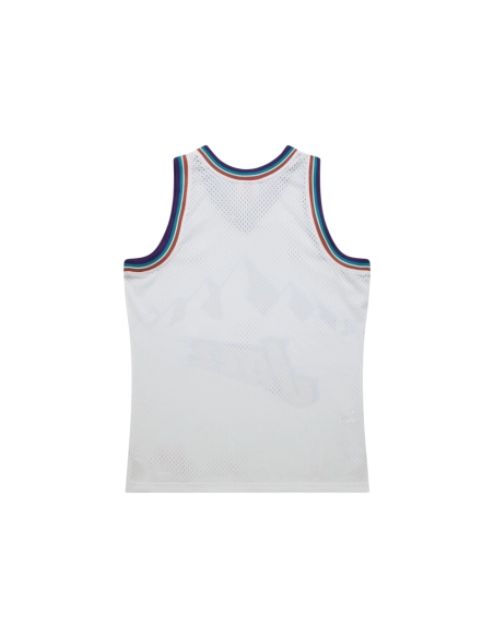 Mens Utah Jazz White 1996-97 Hardwood Classics Swingman Jersey,Utah Jazz,NBA,JERSEY with free shipping