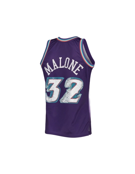 Mens Utah Jazz Karl Malone Purple 1996 97 Hardwood Classics NBA 75th Anniversary Diamond Swingman Jersey,Utah Jazz,NBA,JERSEY wi