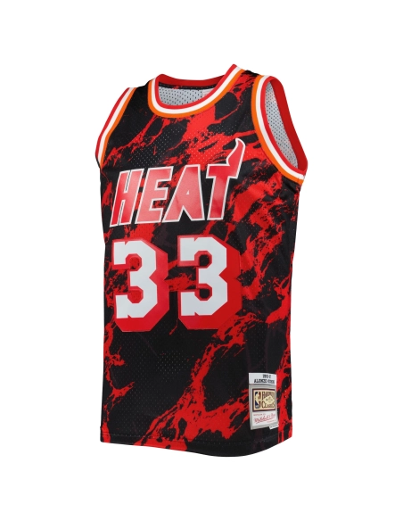 Mens Miami Heat Alonzo Mourning Black 1996 97 Hardwood Classics Marble Swingman Jersey,Miami Heat,NBA,JERSEY with free shipping