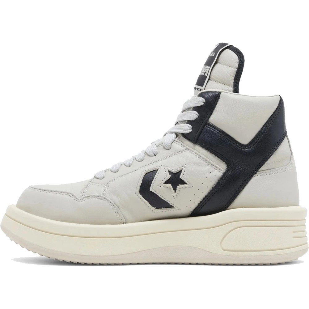 Rick Owens x DRKSHDW TURBOWPN Mid Oyster Black,RICK OWENS