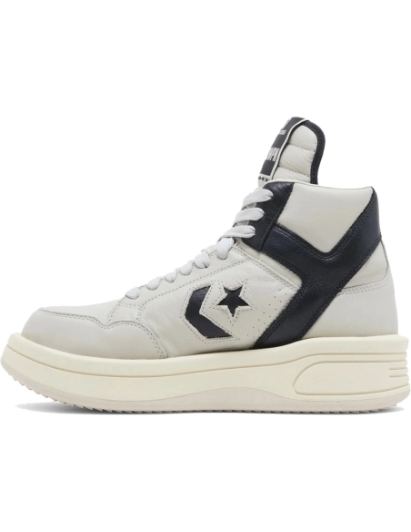 Rick Owens x DRKSHDW TURBOWPN Mid Oyster Black,RICK OWENS