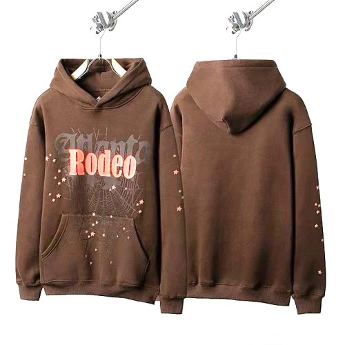 Cactus Jack by Travis Scott x Sp5der Days Before Rodeo Hoodie Brown,Sp5der