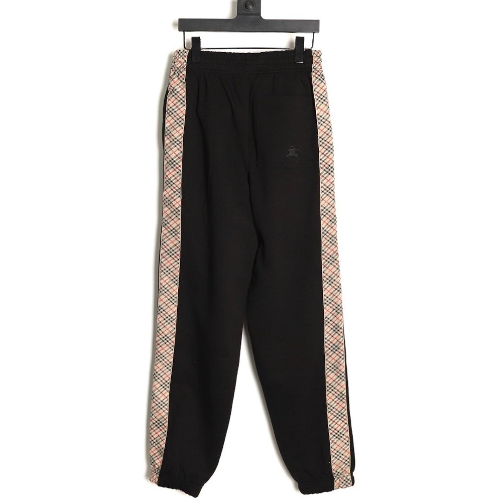 Burberry side check webbing trousers TSK1,Burberry