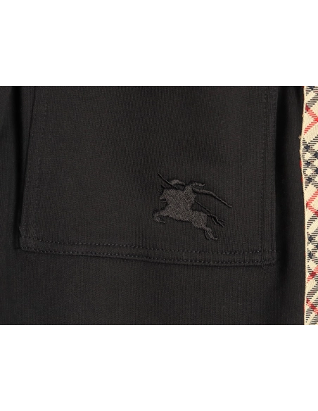 Burberry side check webbing trousers TSK1,Burberry