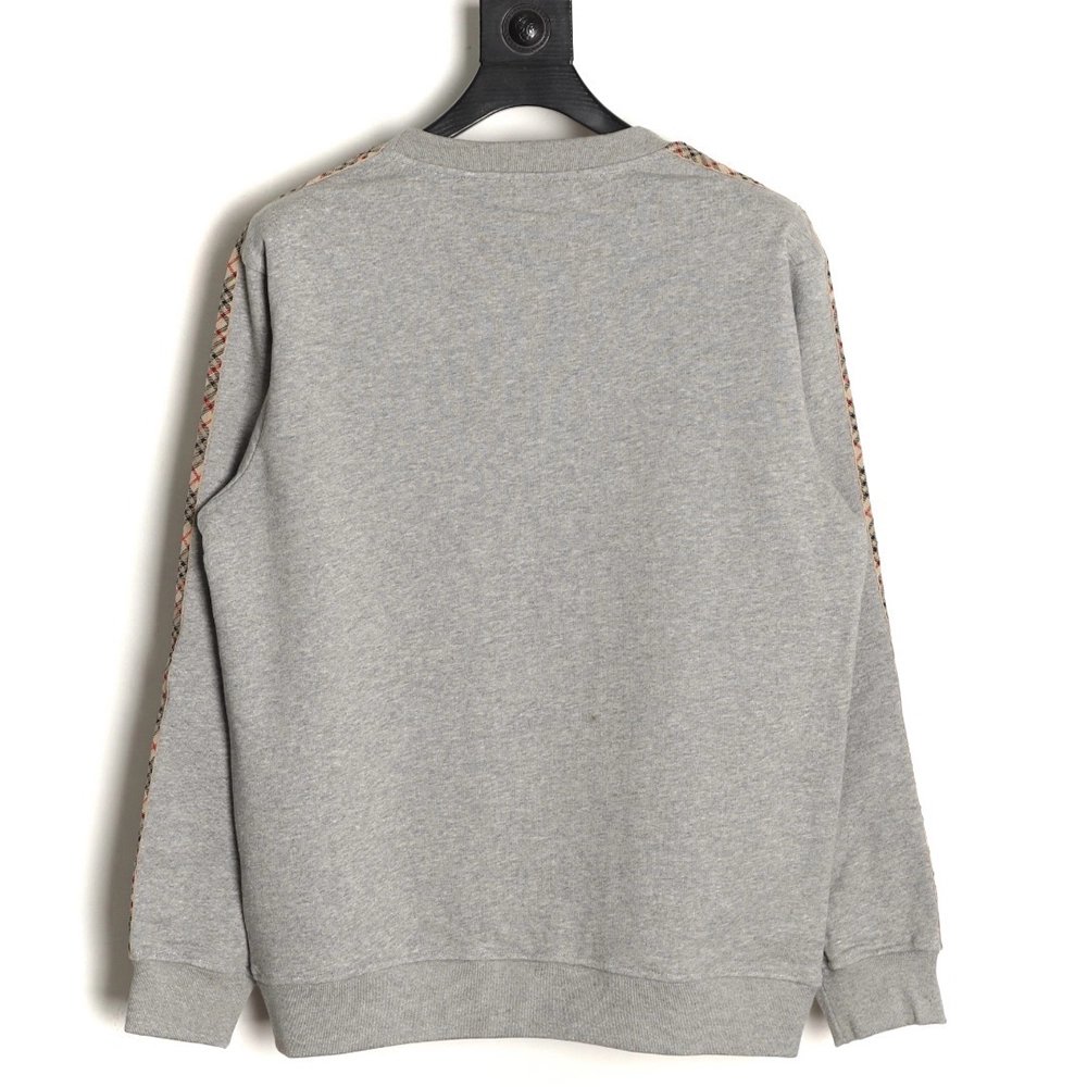 Burberry Side Check Web Crew Neck Sweatshirt,Burberry