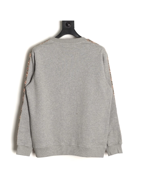 Burberry Side Check Web Crew Neck Sweatshirt,Burberry