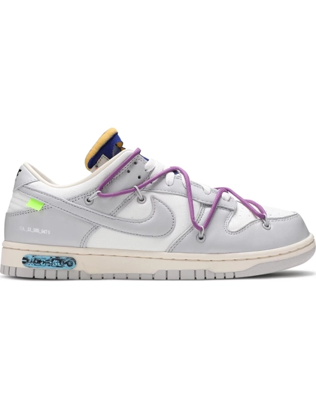 OffWhite x Dunk Low Lot 48 of 50,Dunk SB,NIKE SHOES Reps