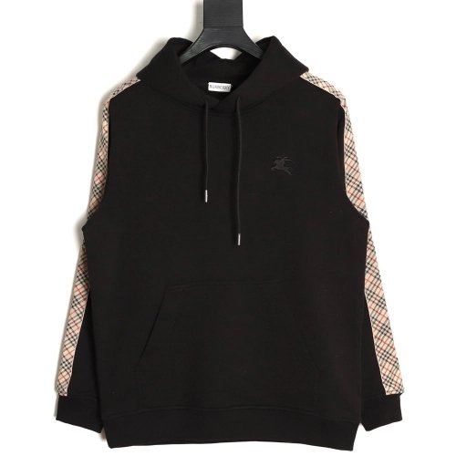Burberry side check webbing hooded sweatshirt TSK1,Burberry