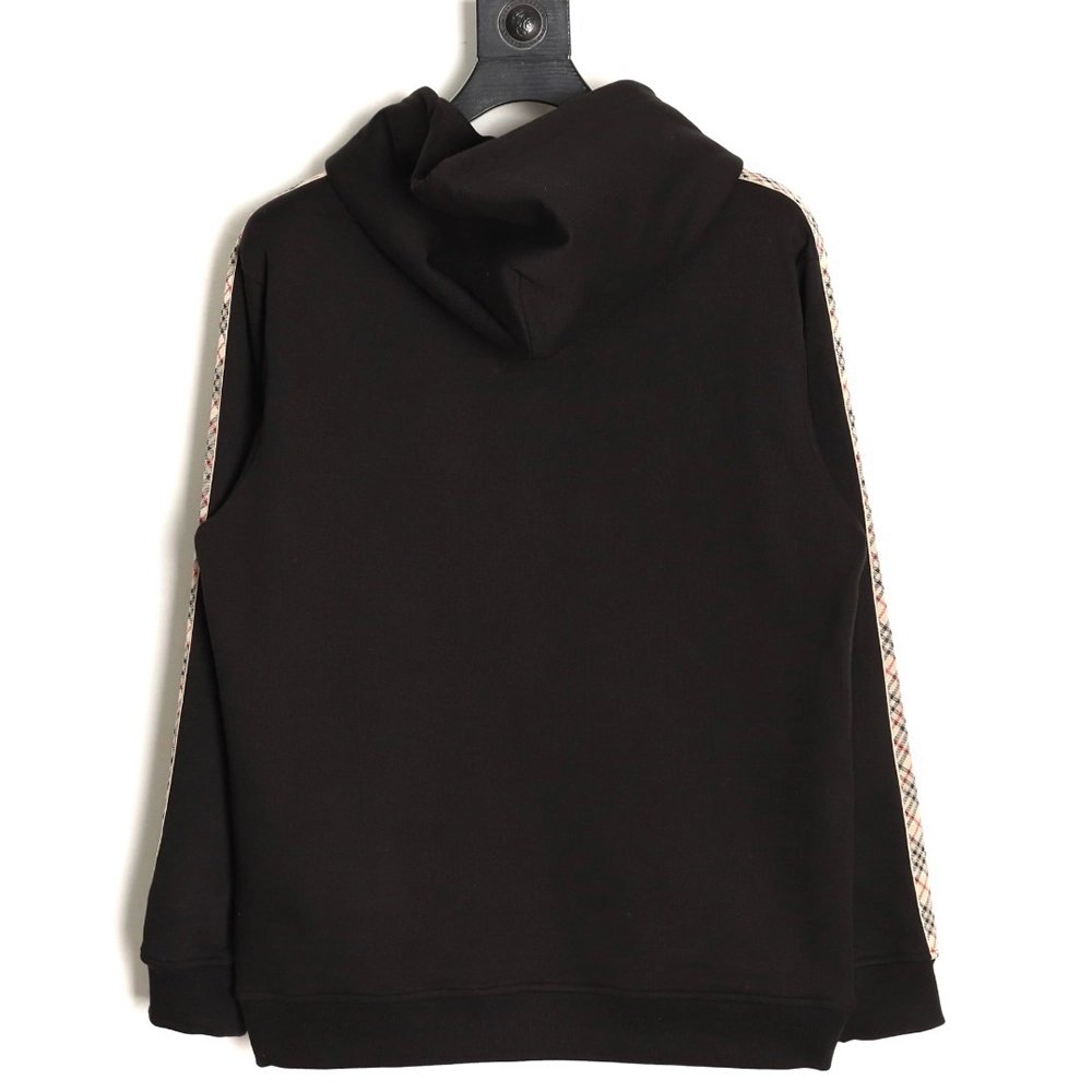 Burberry side check webbing hooded sweatshirt TSK1,Burberry