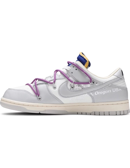 OffWhite x Dunk Low Lot 48 of 50,Dunk SB,NIKE SHOES Reps