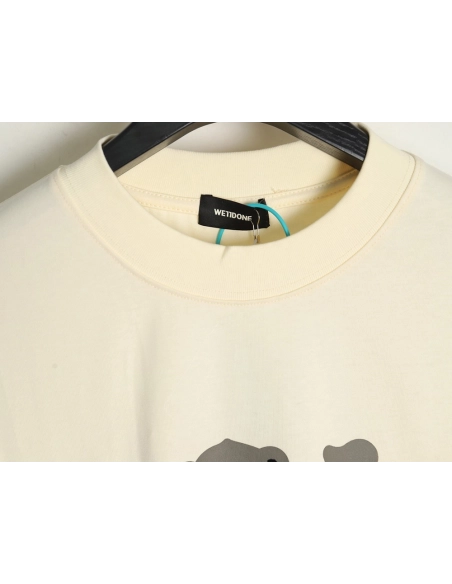 We11done Double-sided cute bear print long sleeve TSK2,We11done