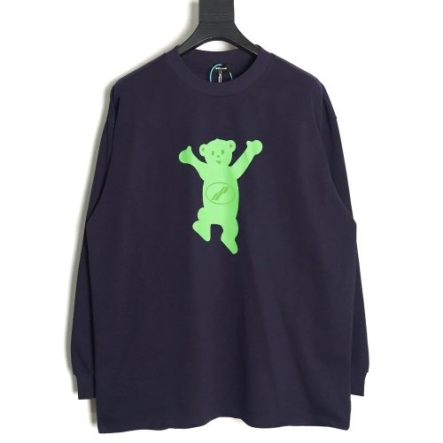 We11done Double-sided cute bear print long sleeve,We11done