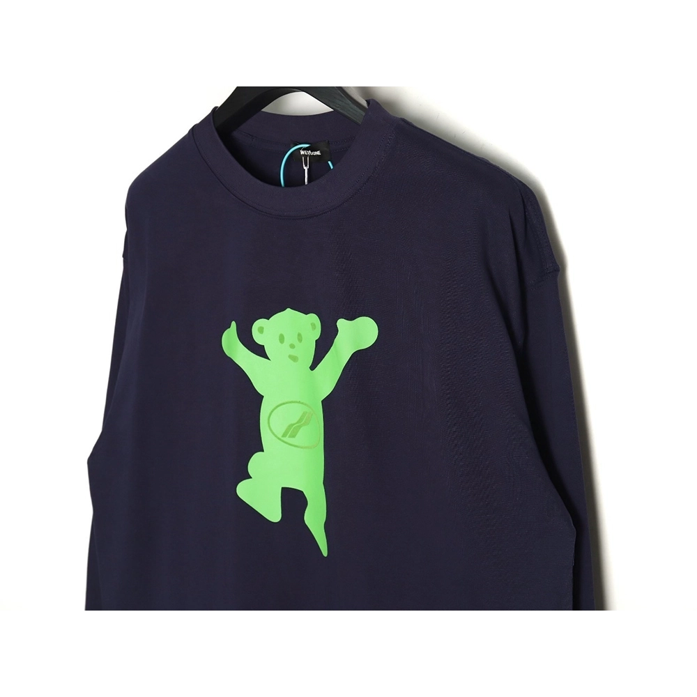 We11done Double-sided cute bear print long sleeve,We11done