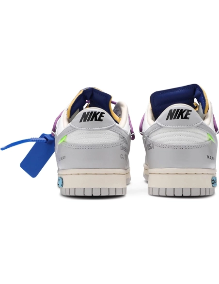 OffWhite x Dunk Low Lot 48 of 50,Dunk SB,NIKE SHOES Reps