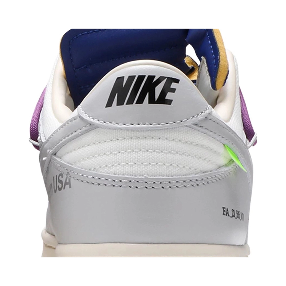 OffWhite x Dunk Low Lot 48 of 50,Dunk SB,NIKE SHOES Reps