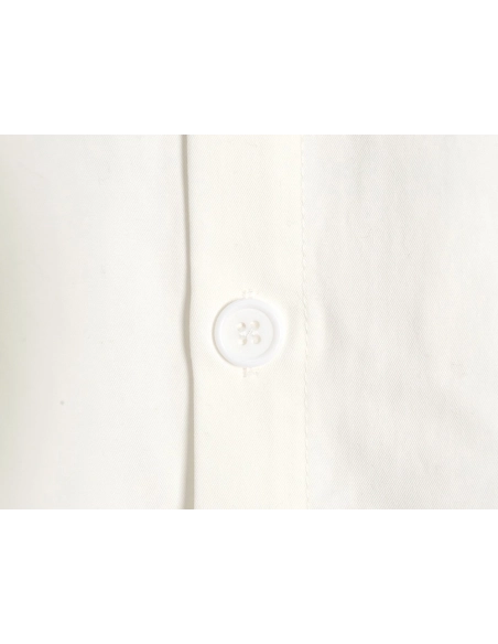 We11done simple LOGO letter embroidery lapel long-sleeved shirt,We11done