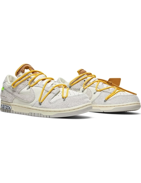 OffWhite x Dunk Low Lot 39 of 50,Dunk SB,NIKE SHOES Reps