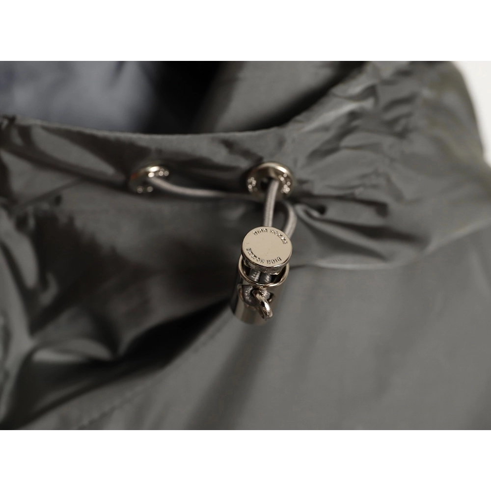 Dior chest letter logo full print patchwork hooded jacket,Dior