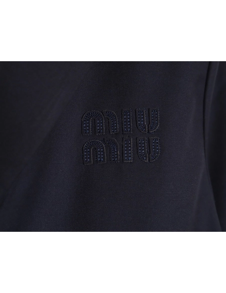 Miu Miu checked patchwork sleeve wool blazer,Miu Miu