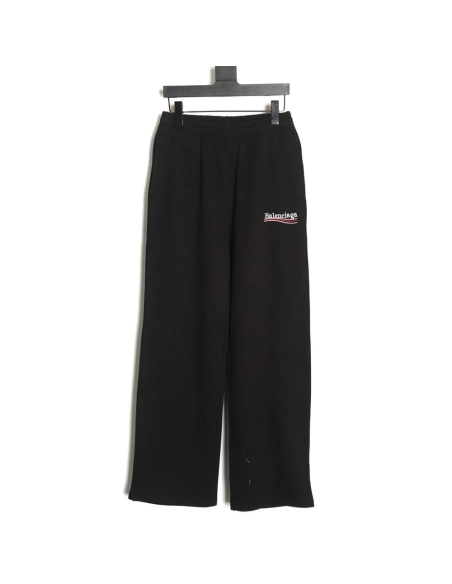 Balenciaga cola embroidered wide-leg trousers,Balenciaga