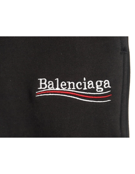 Balenciaga cola embroidered wide-leg trousers,Balenciaga