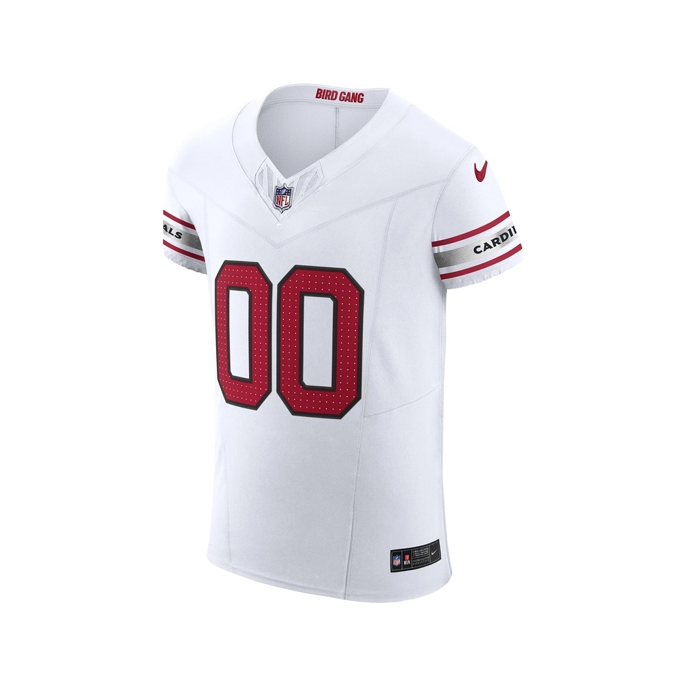 Mens Arizona Cardinals White Vapor F.U.S.E. Elite Custom Jersey