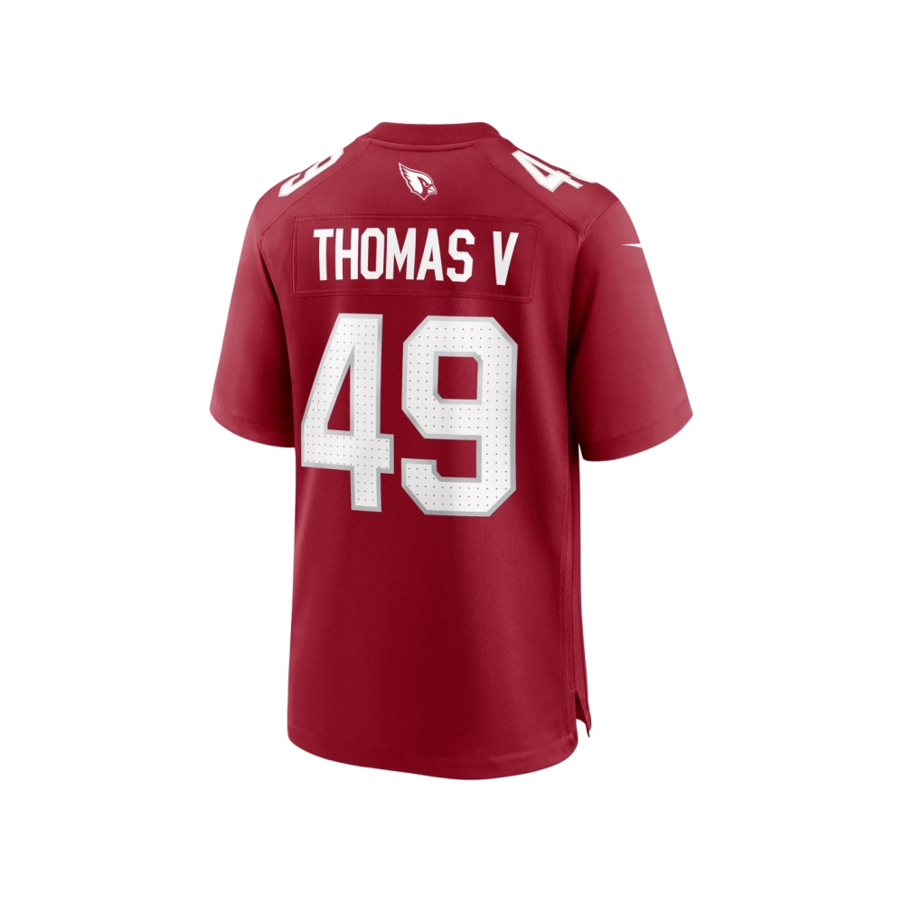 Mens Arizona Cardinals Starling Thomas V Cardinal Team Game Jersey
