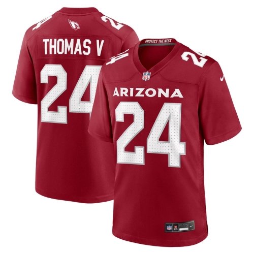 Mens Arizona Cardinals Starling Thomas V Cardinal Team Game Jersey