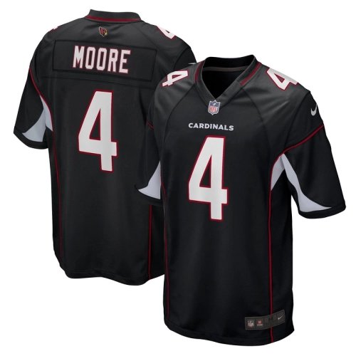 Mens Arizona Cardinals Rondale Moore Black Game Jersey