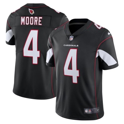 Mens Arizona Cardinals Rondale Moore Black Alternate Vapor Limited Jersey