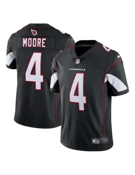 Mens Arizona Cardinals Rondale Moore Black Alternate Vapor Limited Jersey
