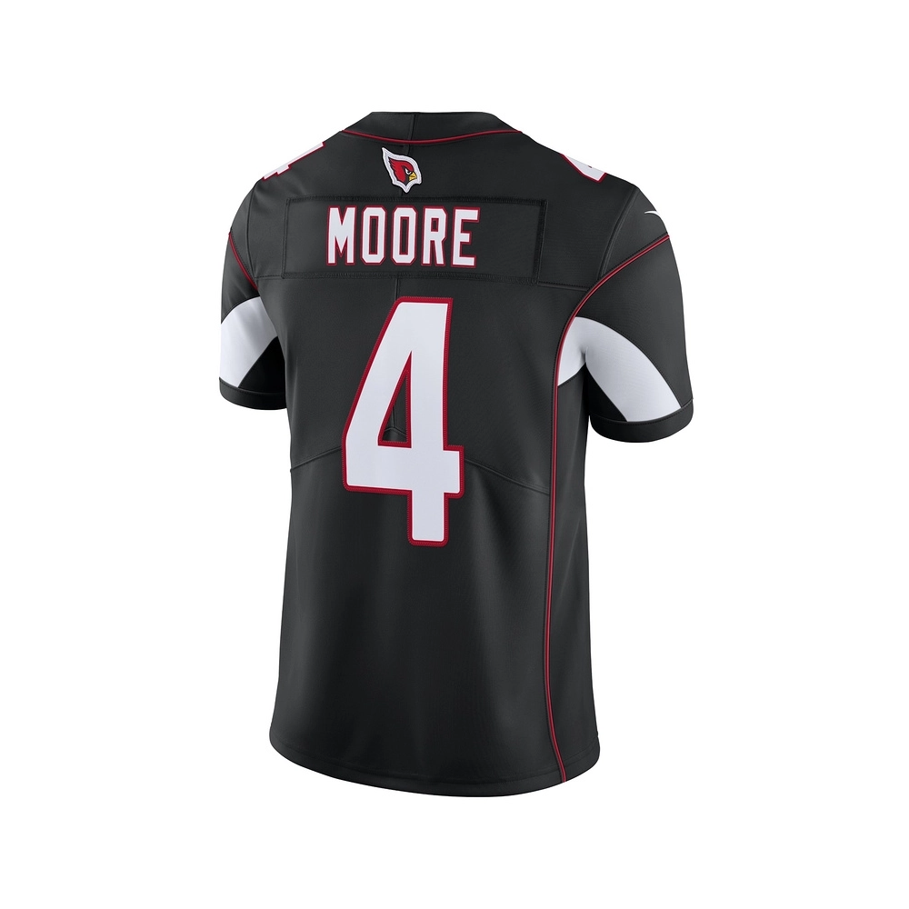 Mens Arizona Cardinals Rondale Moore Black Alternate Vapor Limited Jersey