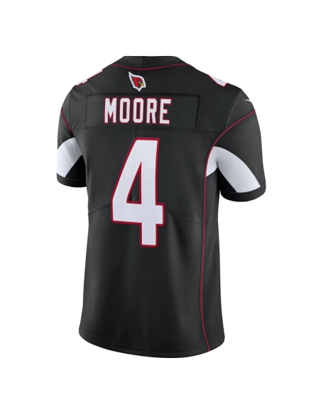 Mens Arizona Cardinals Rondale Moore Black Alternate Vapor Limited Jersey