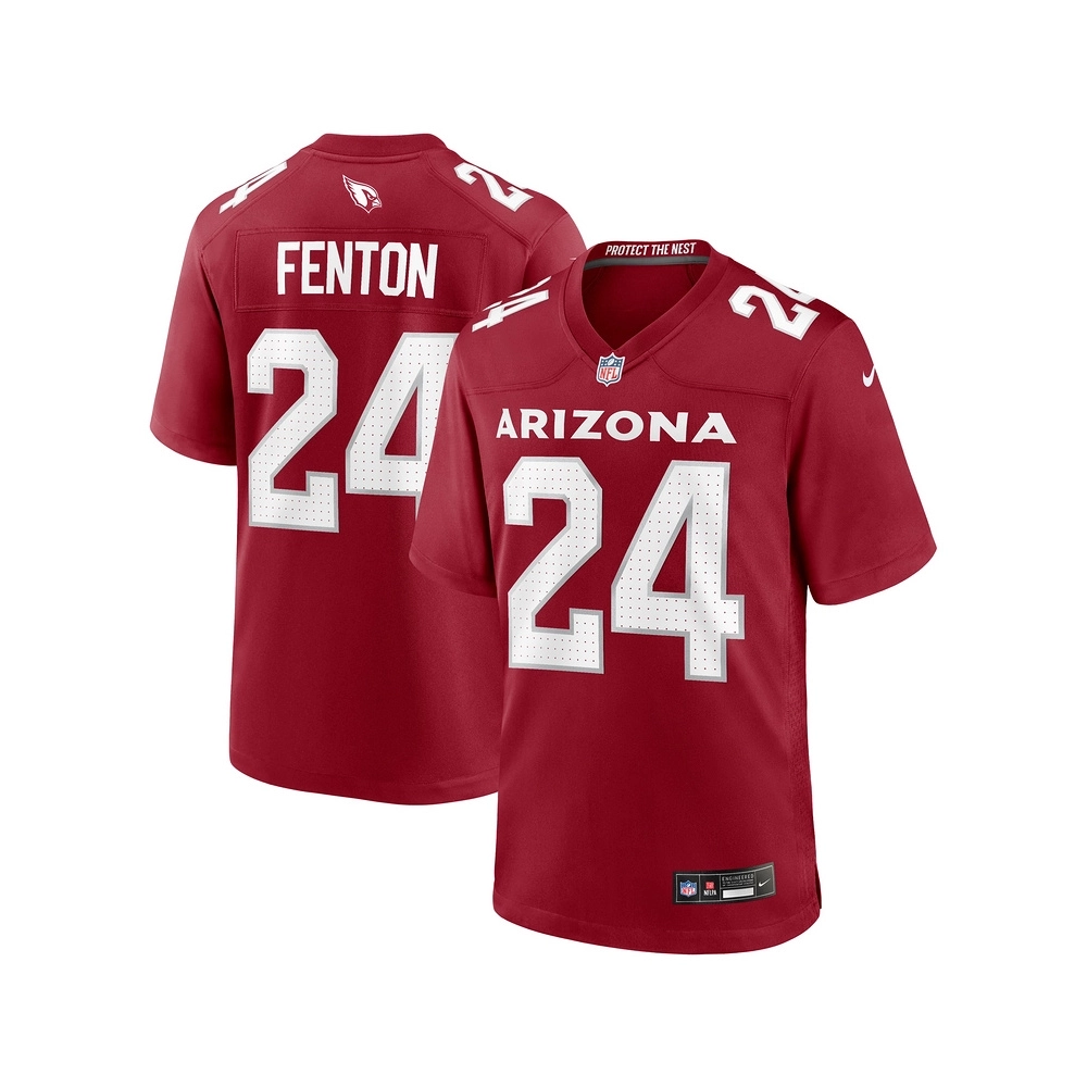 Mens Arizona Cardinals Rashad Fenton Cardinal Game Player Jersey